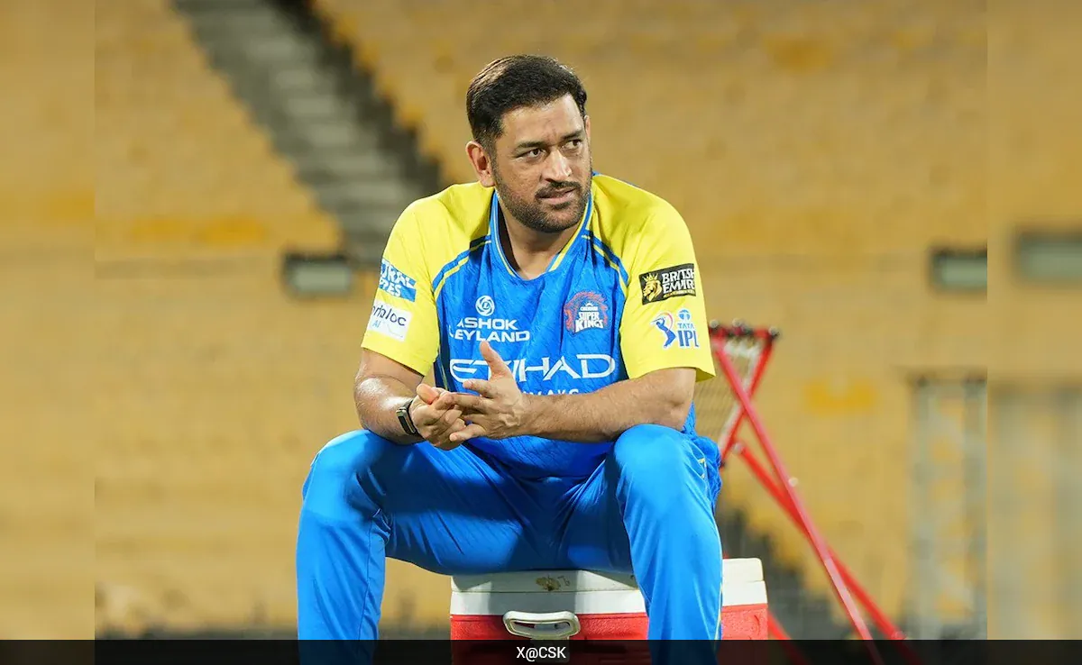 MS Dhoni IPL 2026 CSK captain wicketkeeper batting stadium crowd