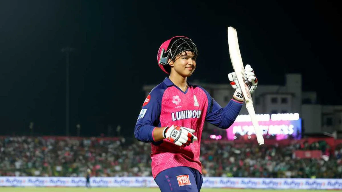 Vaibhav Suryavanshi young cricketer batting India rising star