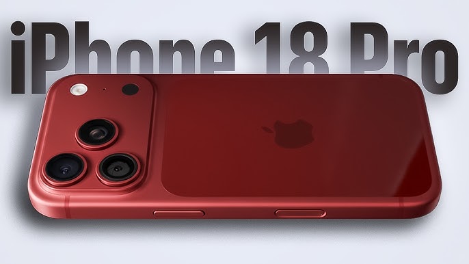 Apple iPhone 18 Pro Max design premium smartphone 2026 launch