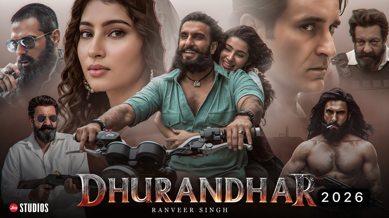 Ranveer Singh action look in Dhurandhar movie