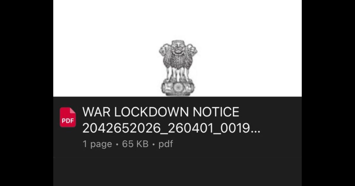 war lockdown notice city empty streets emergency situation alert
